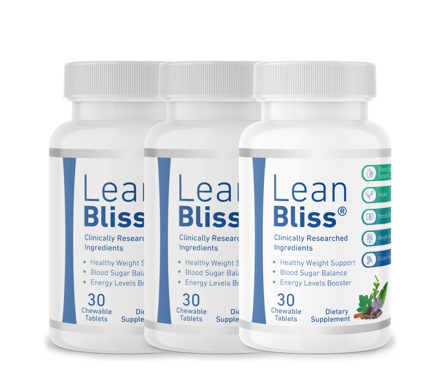 LeanBliss 3 bottles — 90-day supply