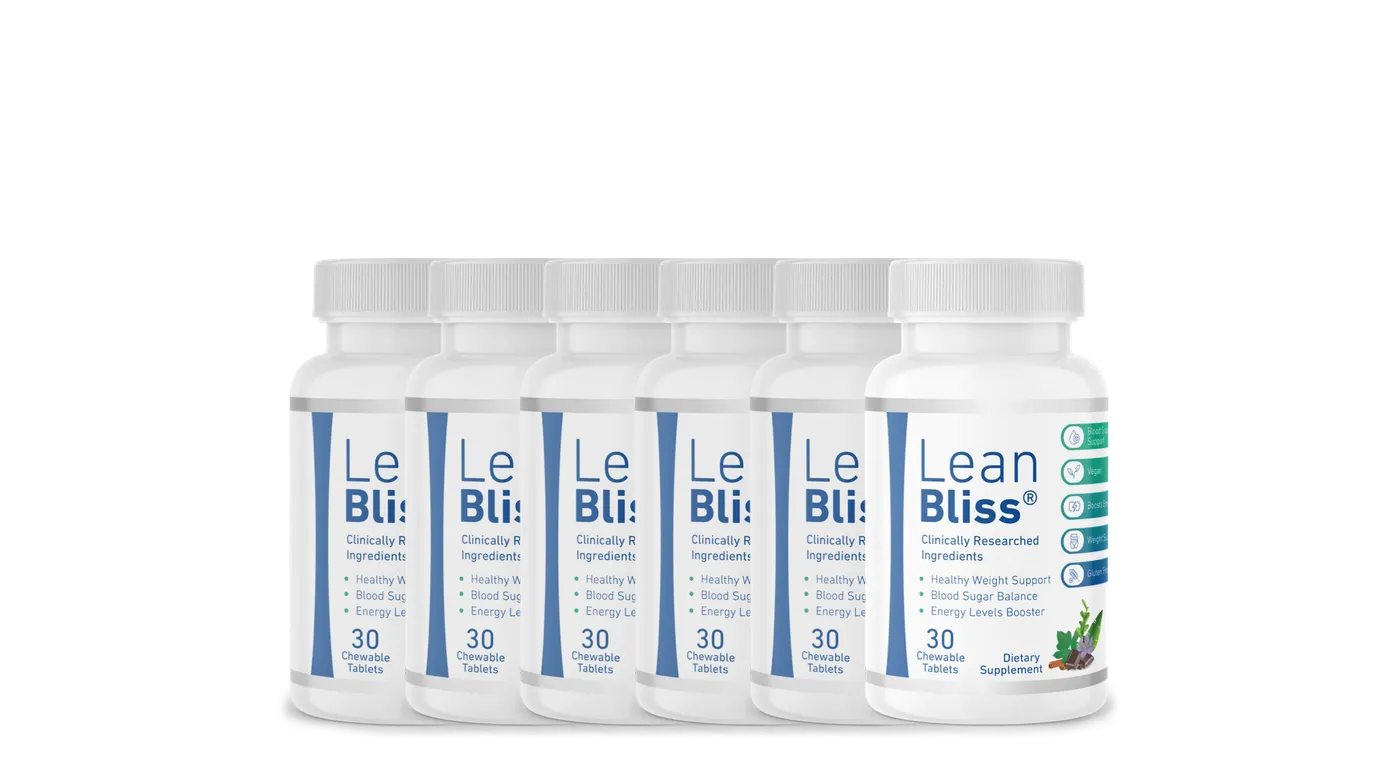 LeanBliss 6 bottles — 180-day supply